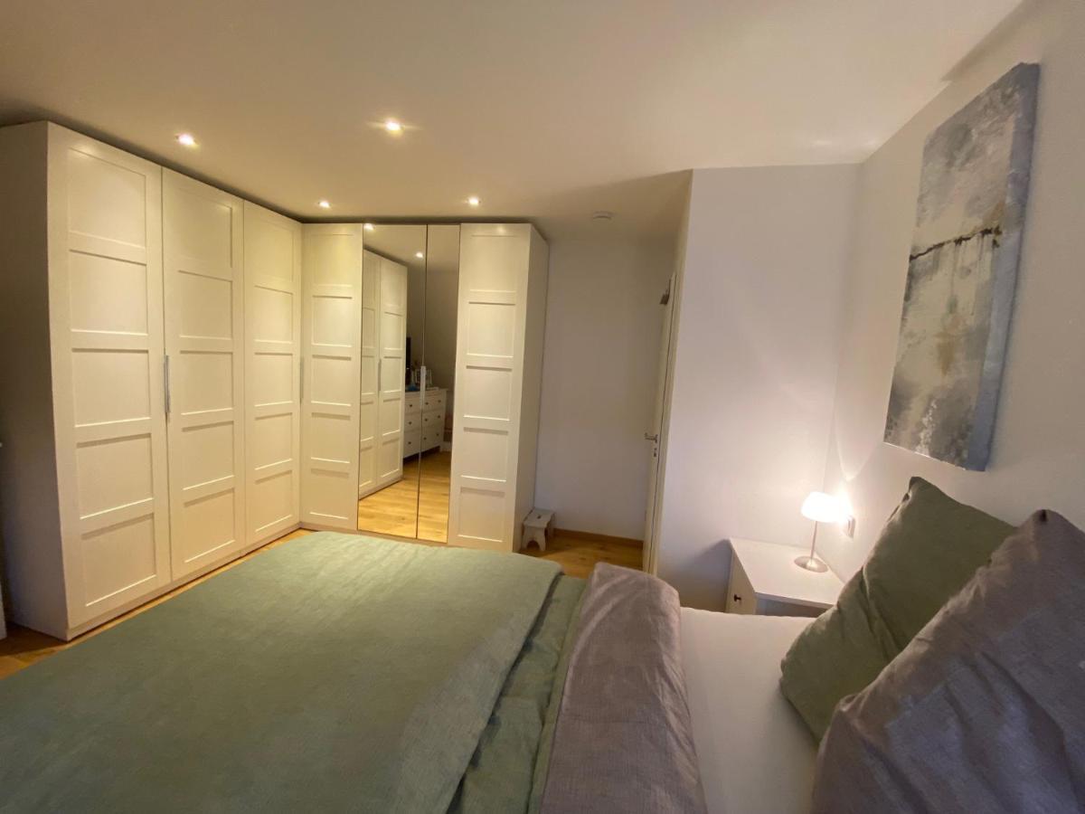 Modernes Penthouse, Nahe Wuerzburg Apartment Bagian luar foto